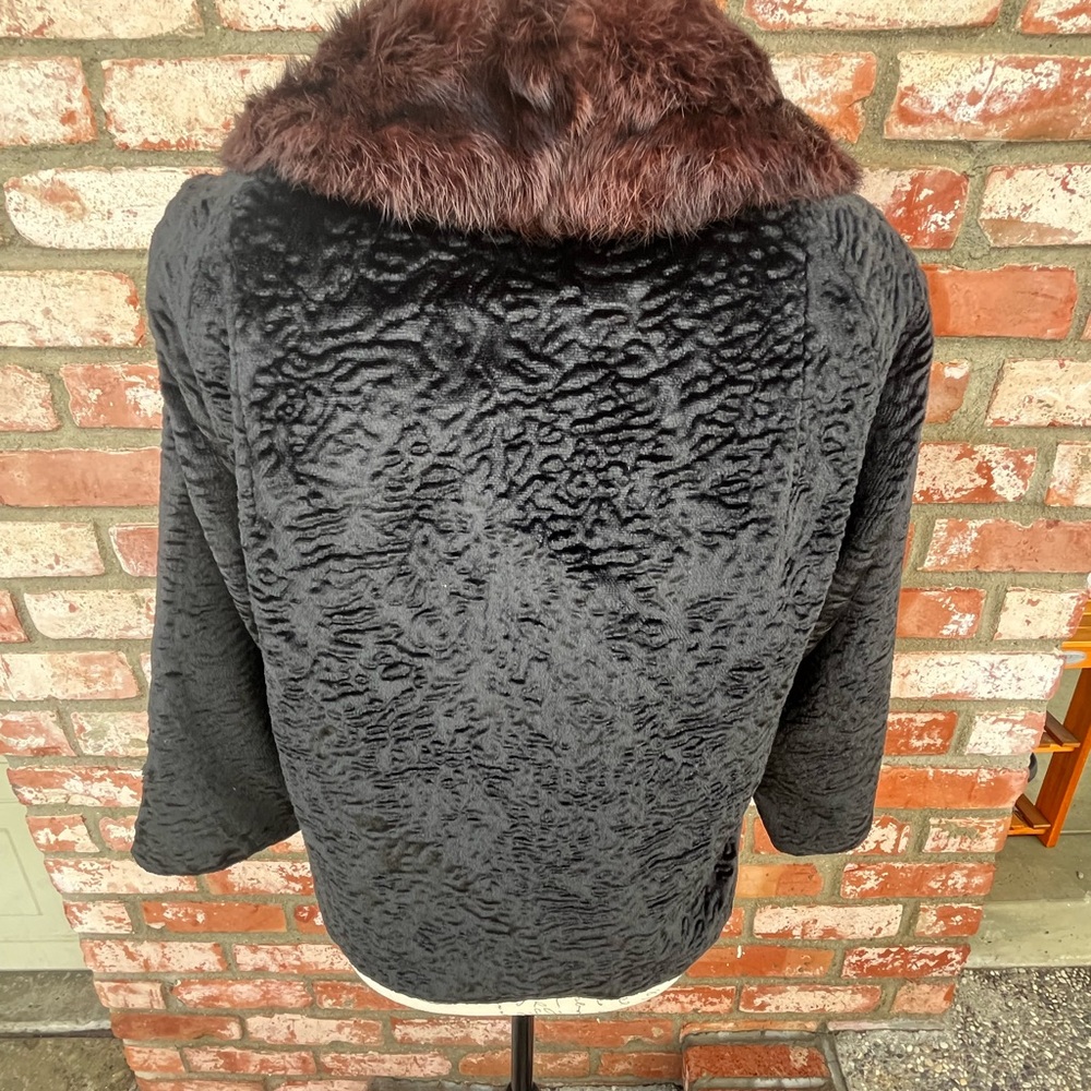 Peck & Peck Persian Lamb Vintage Coat! - Picture 14 of 15